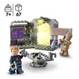 LEGO® Marvel 76253 Le QG des Gardiens de la Galaxie Volume 3, Jouet avec Minifigurines Groot et Star-Lord-1