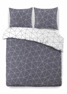 Parure De Draps 4 Pièces En Flanelle Fleurie - Taille 140/160 Cm - Motif Gris Pétale - Douce Et Chaude - 1