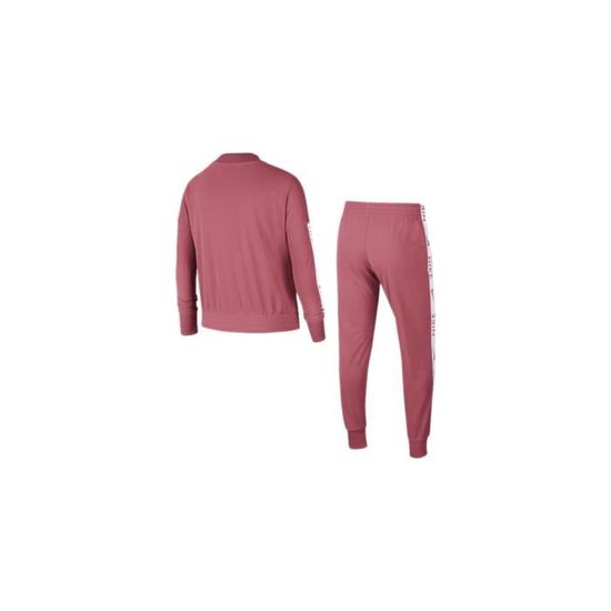Ensemble nike top bordeaux femme