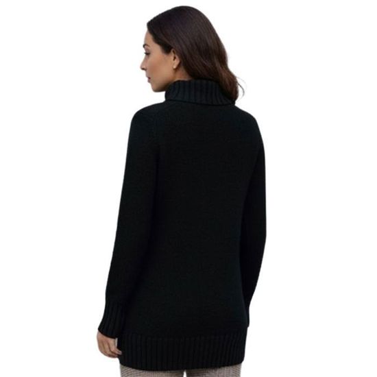 Pull Col Roulé Femme Hiver - Marque Destiny - Noir - Tailles 34/36/38 - Neuf Avec étiquettes