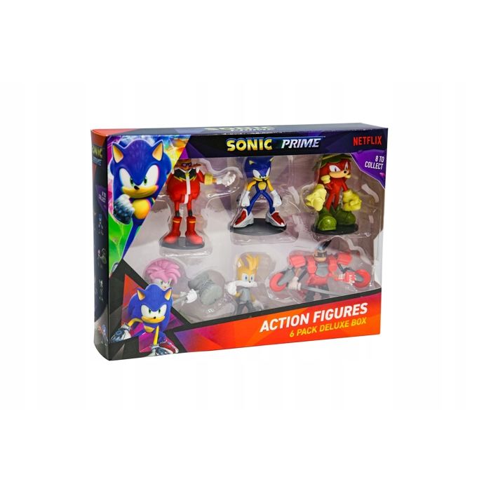 Sonic 3 le film - figurine 13 cm + moto | figurines | jouéclub