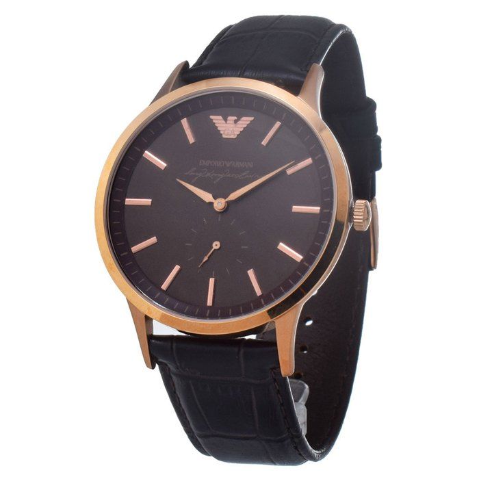 Montre Homme Armani AR2469 O 43 mm Achat vente montre Homme Cuir Cdiscount