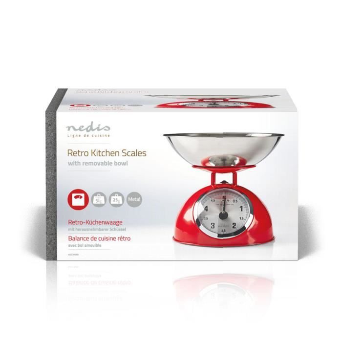 Elite Balance Mécanique De Cuisine Domestique En Acier Inoxydable 304 2kg 5kg Fiche Technique Et Prix Au Maroc