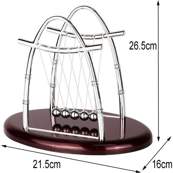 Pendule Newton, Pendule De Newton 7 Billes, Pendule De Newton Perpetuel, Newtons Berceau Balae Pendule Newton, Pendule De Newton 7 Billes, Pendule De Newton Perpetuel, Newtons Berceau Balae