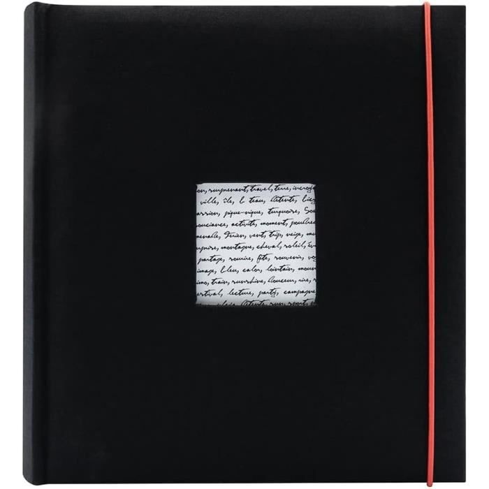 Album Photo 300 Photos 11X15 Album Photo Avec Pochette Plastique Album Photo De 150 Pages Livre Photo Noir Personnalisable Cdiscount Beaux Arts et Loisirs creatifs