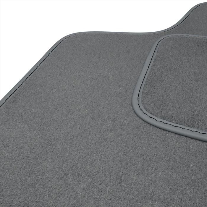 Tapis De Sol Sur Mesure Pour Kia Rio 2011-2017 - Velours Noir Antidérapant | Protection Optimal