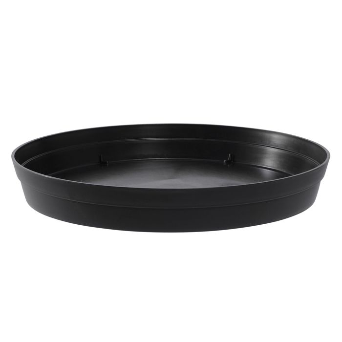 Chapelu Soucoupe Pour Pot PEPIA 50 Cm Anthracite - Support Polypropylène Intérieur Extérieur