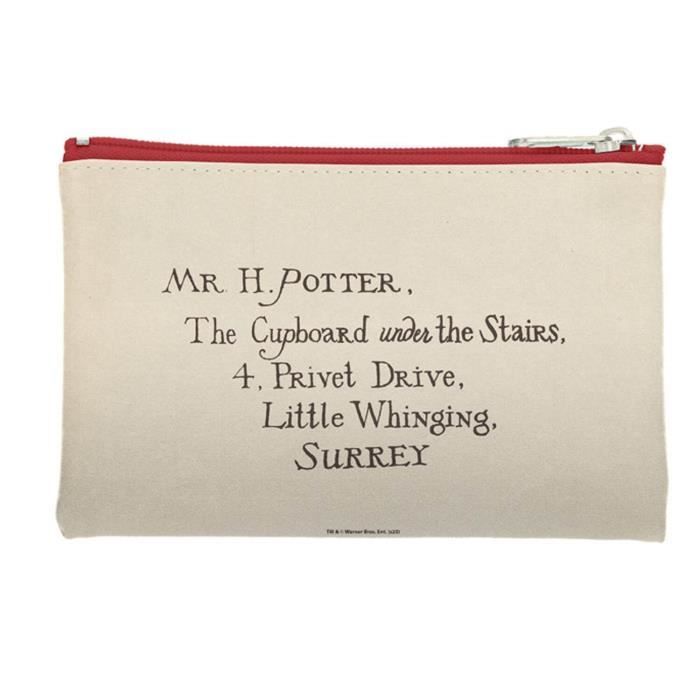 Pochette Harry Potter - Enveloppe Poudlard 17x11cm - Cdiscount