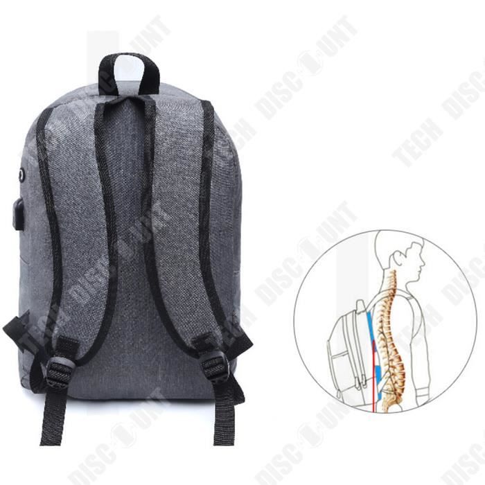 Sac a dos rangement ordinateur discount