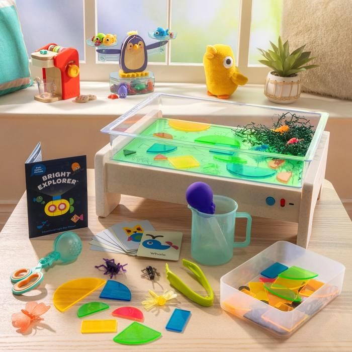 BEALIFE Formes Géométriques Transparentes 3D – Jouet Lumineux éducatif Pour Tri, Mathématiques Et Créativité, Dès 3 Ans