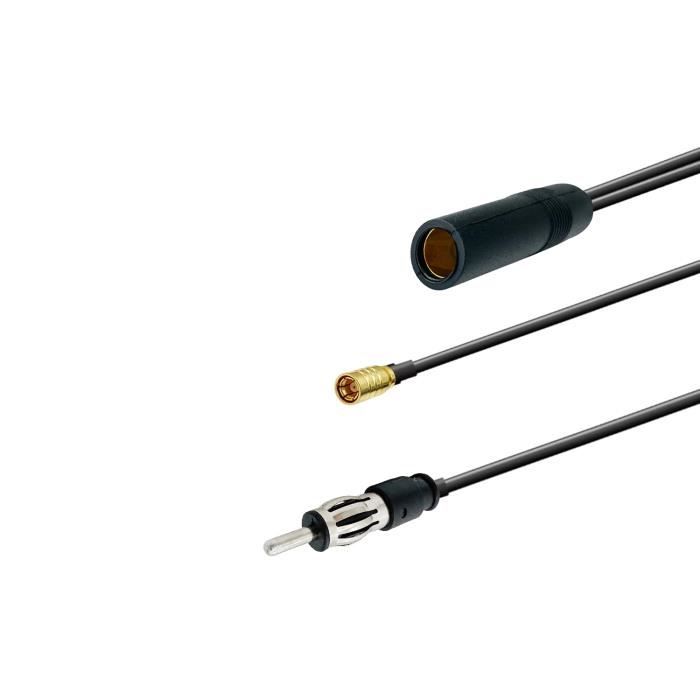 Antenne Smb Pioneer Alpine Antenne Radio DAB+ Voiture 17dbi - Câble 3m SMB - Compatible Pioneer/Alpine Antenne Dab Pioneer