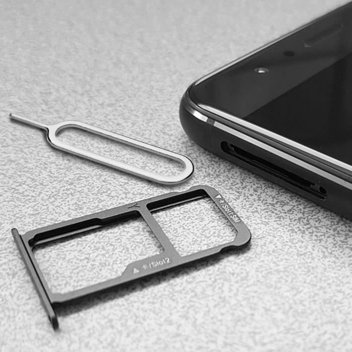 Lot De 10 Adaptateurs SIM Nano Vers Micro/Standard - Blanc, Pour Téléphones, Compatible Toutes Cartes