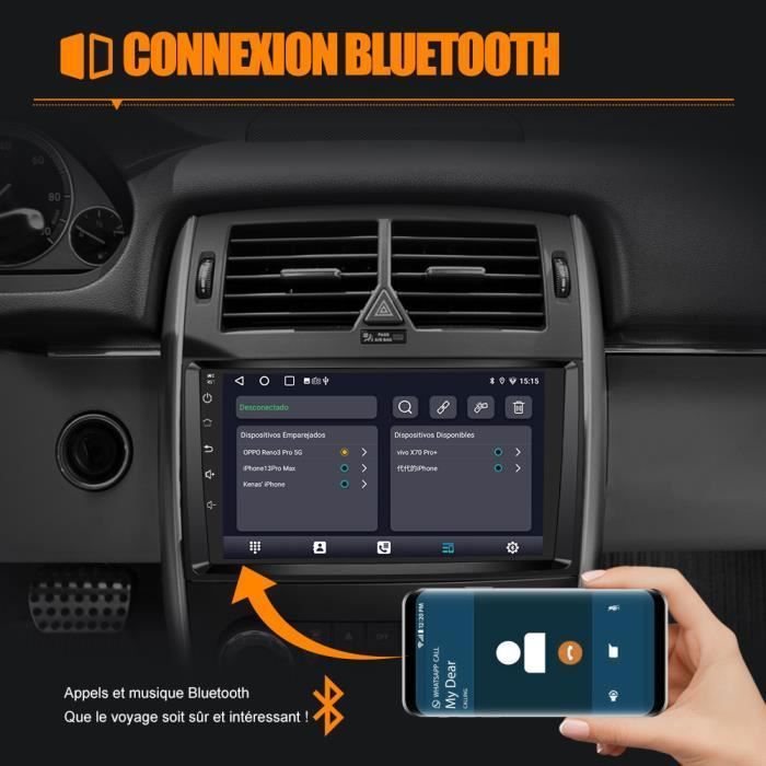Junsun Autoradio Android 12 2Go+64Go pour Mercedes Benz Vito Viano
