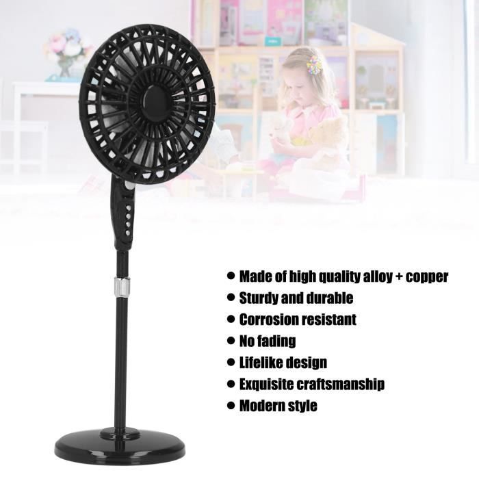 Miniature Ventilateur De Plafond Pour Maison De Poupée - Modèle Décoratif En Plastique Blanc - 10.5x10.5x1 Cm - Accessoire Détaillé Pour Diorama, Décoration