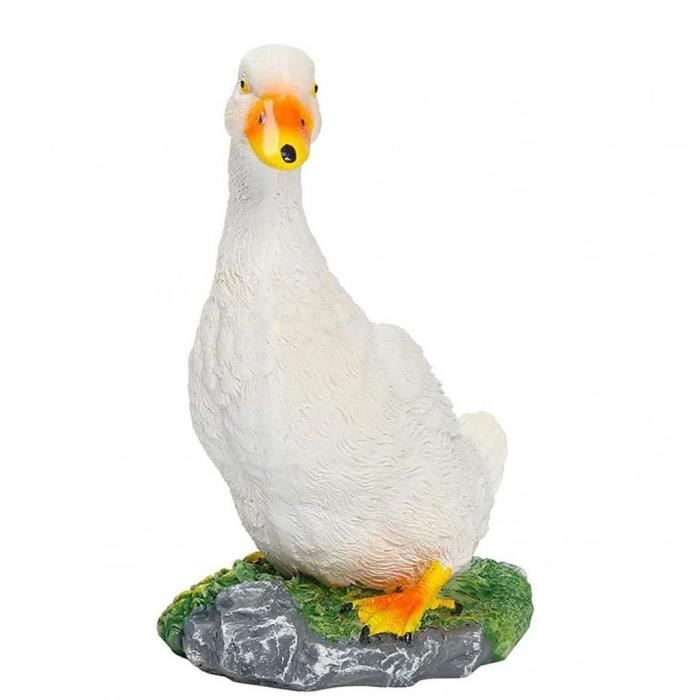Tianbi Canard Flottant Décoratif - Résine Et Polyuréthane - 21.5x11.8 Cm - Pour étang, Jardin, Aquarium