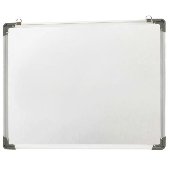ALLboards Tableau Blanc Magnétique Effaçable à Sec avec Cadre en Aluminium 90x60cm Whiteboards