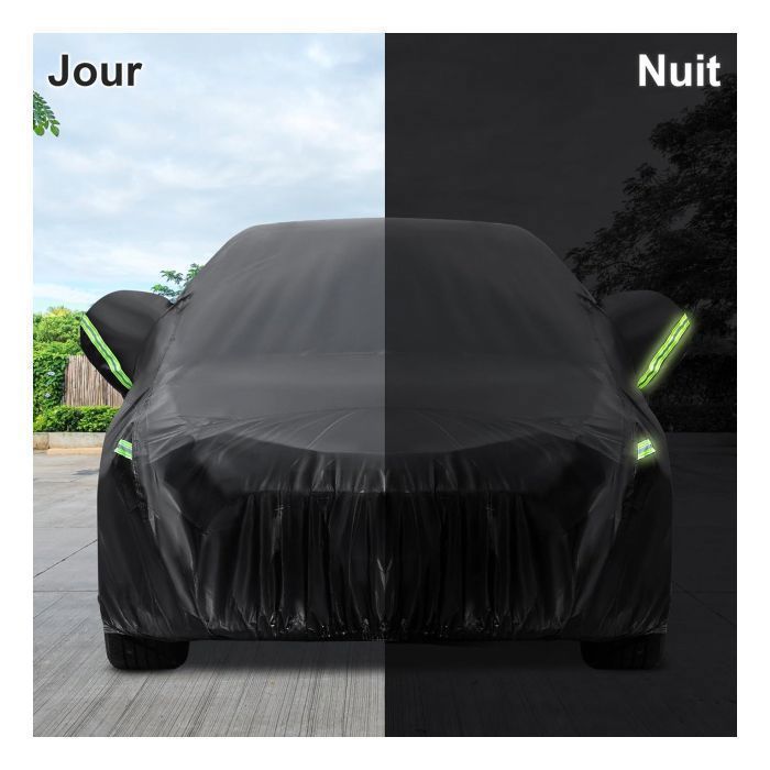 Bâche Voiture Jeep Compass - Housse Protection Complète Anti-Poussière Imperméable