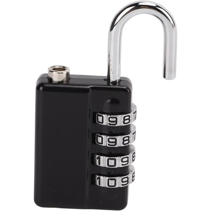 Cadenas De Casier, Cadenas À 4 Cadrans Avec Clé Pour Garages Pour Salle