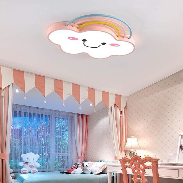 LED lampe de plafond lampe Dimmable enfants avec télécommande moderne Lune  Star Design Chambre fille jeunesse lampe déco lampe de plafond d'écran  acrylique métal for la cuisine Hall d'entrée Salle de 
