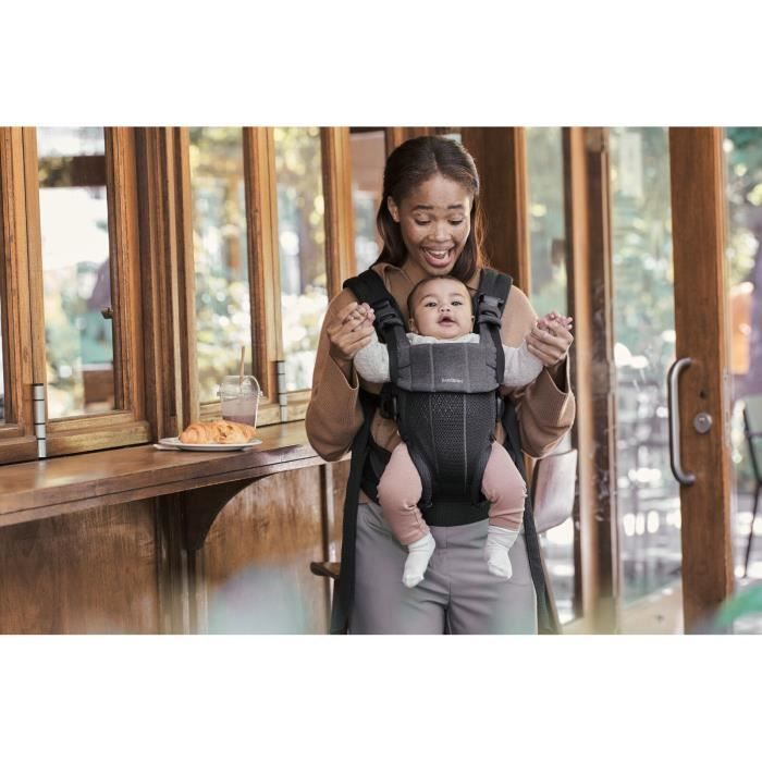 Porte-bébé Harmony BABYBJORN 3D Mesh Noir Cdiscount