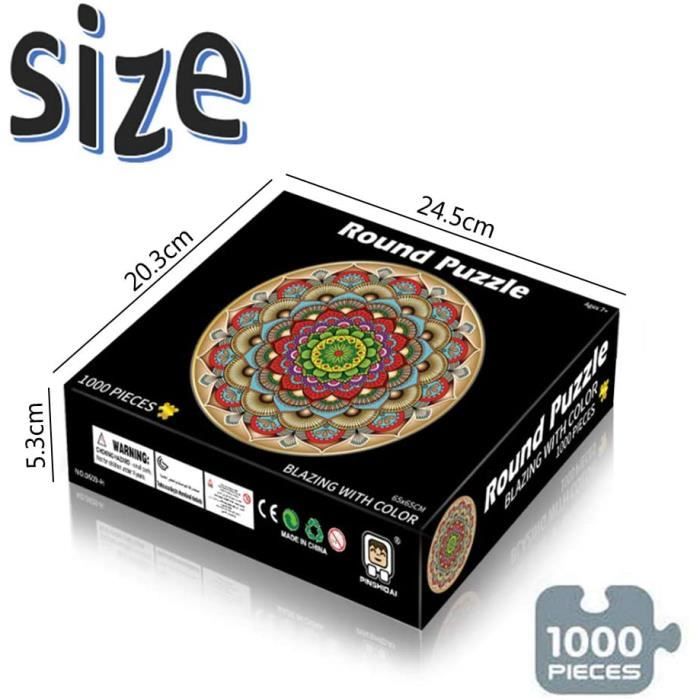 Universal - Puzzle adulte haute dureté 1000 pièces (couleur 42