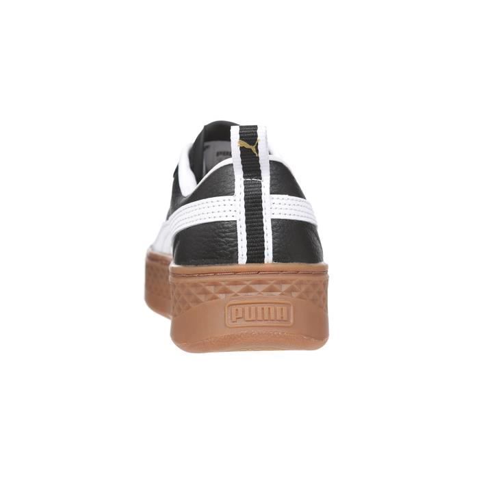 Puma platform noir et blanche new arrivals