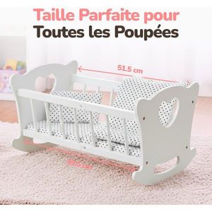 Berceau Pour Poupon En Bois: Berceau Pour Poupée Bébé – PZWK