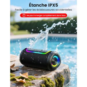 Support/sangle Pour Enceinte Bluetooth – Fixation Vélo, Scooter, Chariot – Neuf
