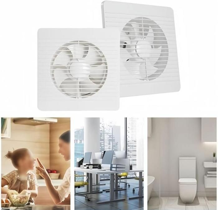 Ventilateur Mural Sans Pales Ventilateur Mural 2 En 1 Avec Télécommande - Oscillant, Minuterie, Sans Pales - Pour Chambre, Bureau, Salon - Design Compact Et Silencieux