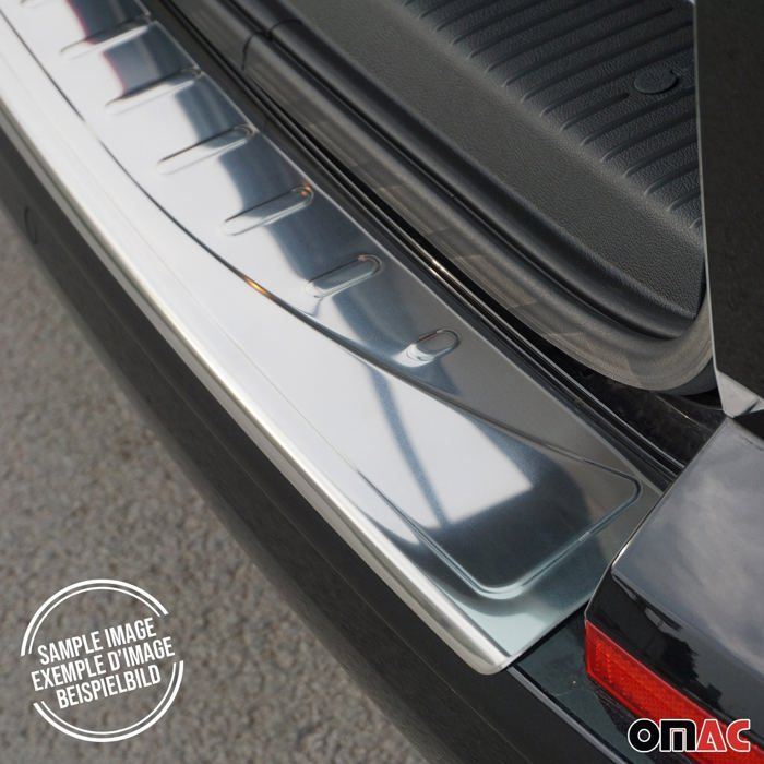 Protection Seuil Coffre Acier Inox Chromemaster – VW Tiguan 2016+ – Anti-Rayures, Chrome Poli, Facile à Poser