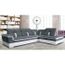 Canapé Dangle Gris Détail Blanc Meuble House Achat