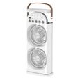 Trous, Double Ventilateur, Humidification, Sans Balais, Chargement Direct, Plusieurs Vitesses, Lumières Colorées, Grande Capacité.