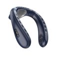 Climatiseur de cou sans hélice à refroidissement semi-conducteur USB rechargeable, ventilateur portable à turbine 3 vitesses mémoire