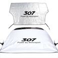 Pare-soleil de parapluie de voiture pour Peugeot 108 206 207 208 307 308 407 3008 RCZ Rifter, accessoires au For 307-0
