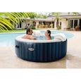 Spa gonflable INTEX - Blue Navy - 196 x 71 cm - 4 places - Rond - 28430EX-0