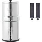 BERKEY SYSTEMS Big Berkey® 8.5 Litres - Filtre à eau alimenté par gravité avec 2 éléments de purification Black Berkey®