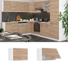 Meuble haut 60 cm (horizontal) VICCO R-Line Blanc/Sonoma 60 cm