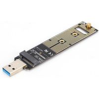 Carte Adaptateur SSD M.2 NVME SSD vers USB Carte Convertisseur de Disque Dur