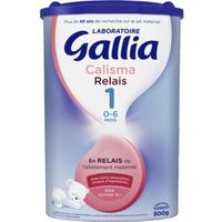 Gallia Calisma 1 Relais Lait 800 Grammes