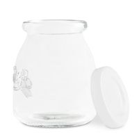 Pots en verre - H.KOENIG - YPO12 - 12 pots - 160 mL - Couvercles hermétiques