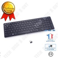 TD® Clavier français, clavier sans fil, application pour ordinateur portable de bureau