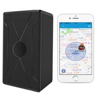 Traceur GPS Voiture Longue Autonomie App Compatible Android et iPhone iOs 4G 20000 mAh YONIS Noir