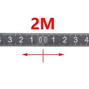 Le ruban adhésif mesure 1 m, 2 m, 3 m, 5 m, 13 mm de large, de droite à  gauche, de gauche à droite, du milieu des deux côtés, [209] - Cdiscount  Bricolage