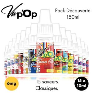 Pack Booster Nicotine 6 mg 10 ml 70/30 - 70% PG / 30% VG DIY Lot de 6  Bouteilles E-Liquides - Cdiscount Au quotidien