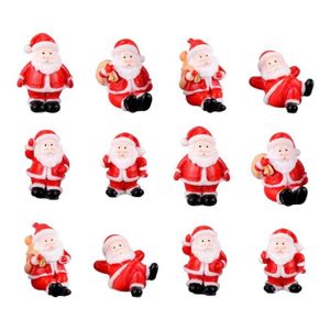 13 PCS Décoration Noel Figurine Noel Miniature en Résine, Petit Pere Noel  Sapin de Noel pour Deco Gateau Noel, Table Noel, DIY - Cdiscount Maison