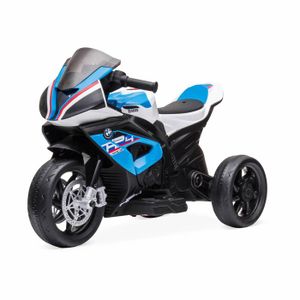 MOTO - SCOOTER BMW HP4. moto électrique bleue pour enfants 6V 4Ah