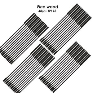 Dremel MS52 Lot de 5 lames de découpe précise dans le bois pour couper  jusqu'à 18mm avec la scie à chantourner Dremel Motosaw MS20 : :  Bricolage
