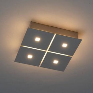 PLAFONNIER Plafonnier LED blanc carré L22,5 cm - Nova