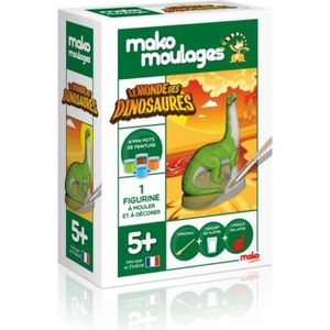 JEU DE PEINTURE Mako Moulages - Diplodocus - Kit de moulage et de 
