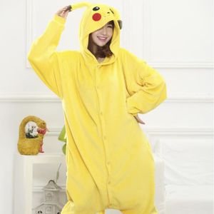 Grenouillère Une Pièce En Polaire - Unisexe, à Capuche, Avec Poche - Pyjama Chaud Confortable Pour Femme Et Homme